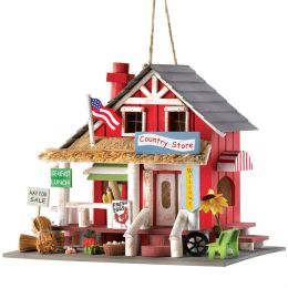 Wood Country Store Bird House