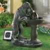 Thirsty Dog Garden Fountain - Solar or Cord Power