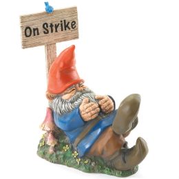 Sleeping Gnome On Strike