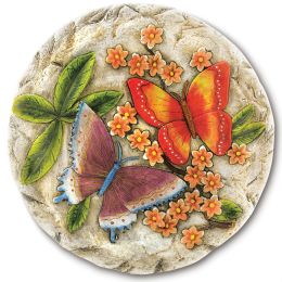 Colorful Cement Butterfly Stepping Stone