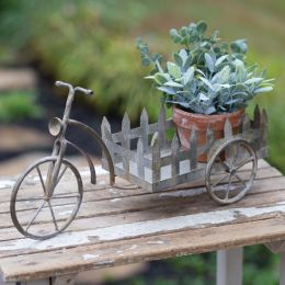 Tabletop Trike Flower Cart
