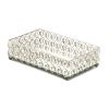 Rectangular Crystal Bling Tray with Mirror Base