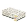 Rectangular Crystal Bling Tray with Mirror Base