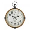 Vintage-Look Stopwatch Wall Clock