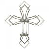 Contemporary Cross Candle Sconce