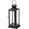 Square Star Candle Lantern - 8 inches