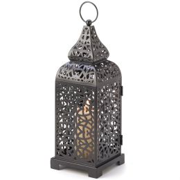Iron Candle Lantern (Style: Tower, Size: 13 inches)