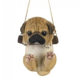 Swinging Decor (option: Pug Puppy)