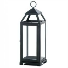 Sleek and Lean Candle Lantern (Size: 15.5 inches)