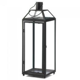 Classic Metal Candle Lantern (Size: 21.5 inches)