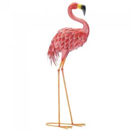 Bright Flamingo Yard Art (Style: Looking Forward)