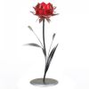 Romantic Red Flower Candle Holder